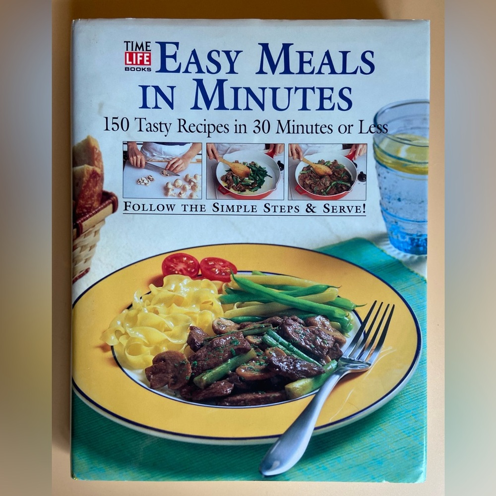 Vintage Cookbook Easy Meals in Minutes